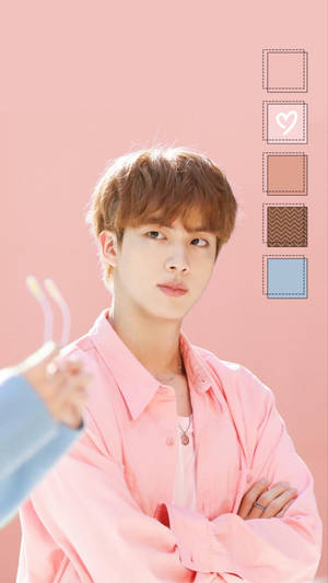 BTS 감성 월드와이드 핸섬 진 — 방탄소년단 감성 배경화면