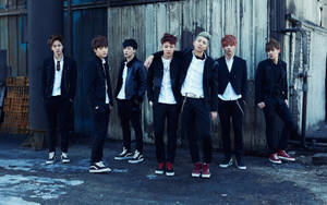 BTS 그룹 사진 Skool Luv Affair 배경화면 — 방탄소년단 단체 사진 배경화면