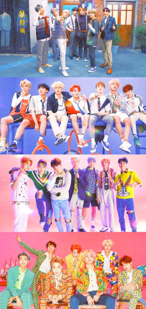 BTS 잠금화면 그룹 이미지 — 아이폰 15 프로 배경화면