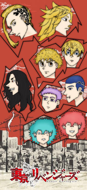 Cute Fanart Of Tokyo Revengers Manga Characters — 갤럭시 S25 엣지 배경화면
