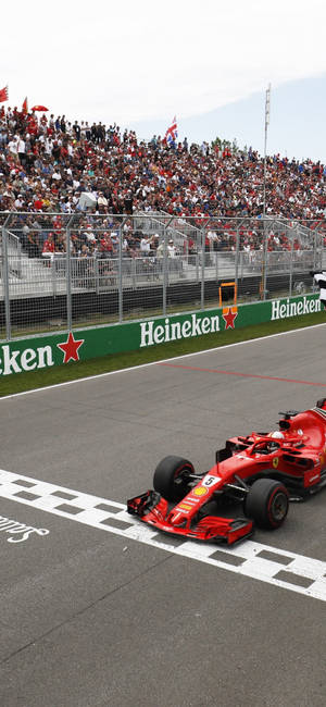 F1 아이폰 베텔 피니시 라인 — 삼성 S23 울트라 배경화면