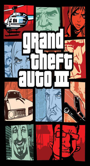 GTA 아이폰 게임 III 포스터 — GTA 배경화면
