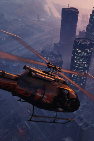 GTA 아이폰 버자드 헬리콥터 — GTA 배경화면