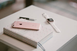 iPhone 6S 로즈 골드 배경화면 — 아이폰 6 배경화면