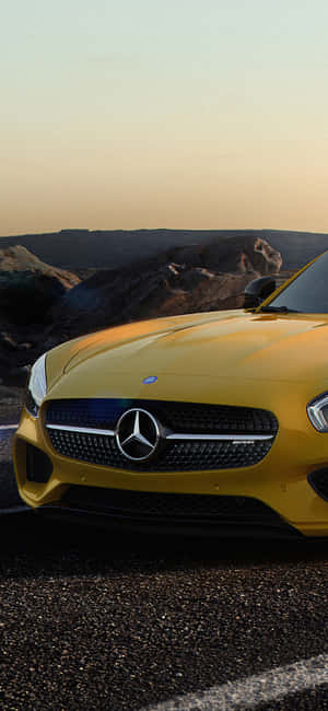 아이폰 X AMG GT-R 배경화면 — Honor 400 배경화면