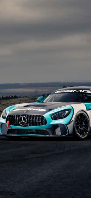 아이폰 X AMG GT-R 배경 — Honor 500 배경화면