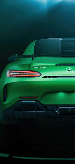 iPhone X AMG GT-R 배경 — 아이폰 11 프로 배경화면