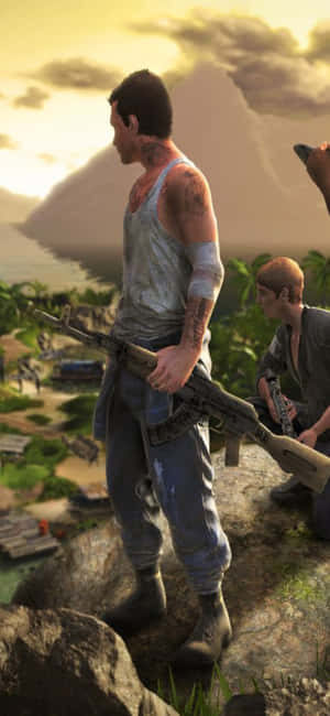 iPhone X Far Cry 3 배경 — 누비아 A77 4G 배경화면