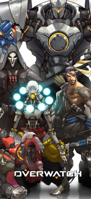 iPhone X Overwatch 배경화면 — 픽셀 8a 배경화면