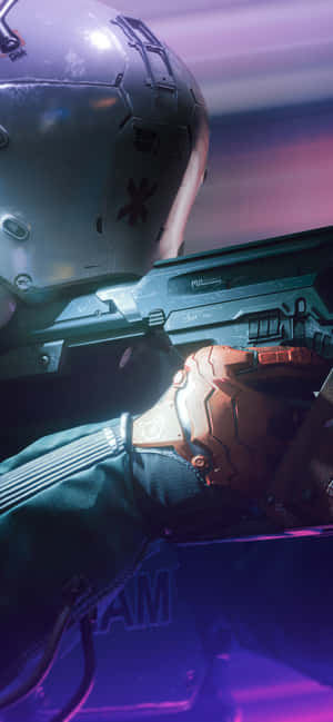 Iphone X Cyberpunk 2077 배경 — Realme C 배경화면