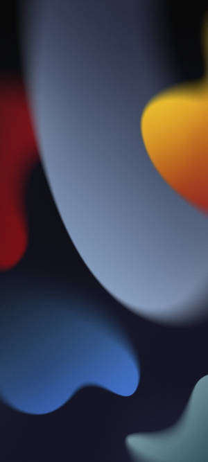 iPhone XR 레드 컬러 블롭 — 아이폰 XR 배경화면