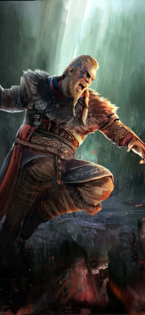 iPhone XS Assassin's Creed Valhalla 배경화면 — 샤오미 15T 프로 배경화면