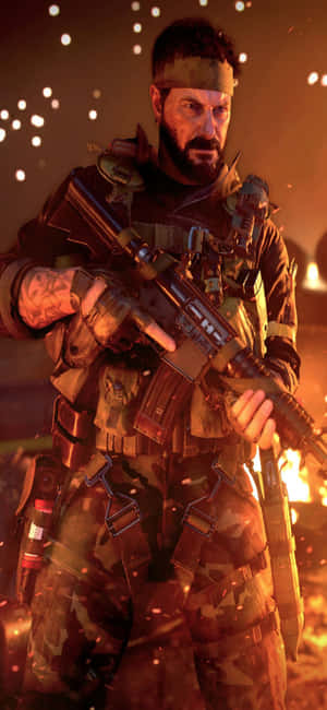 iPhone XS Call of Duty Black Ops Cold War 배경화면 — POCO F 배경화면