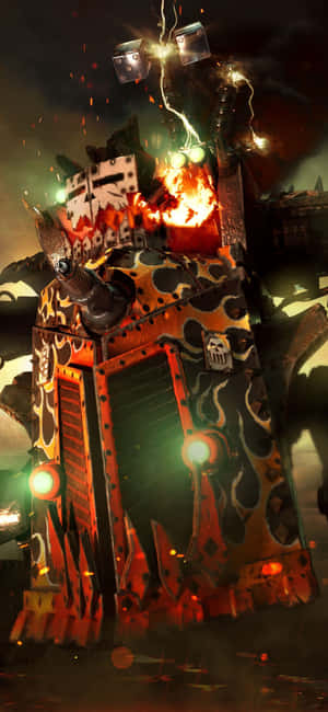 iPhone Xs Dawn Of War III 배경화면 — 리얼미 배경화면