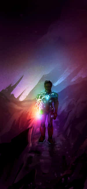 iPhone Xs Marvel's Avengers 배경화면 — 아너 플레이 70C 배경화면