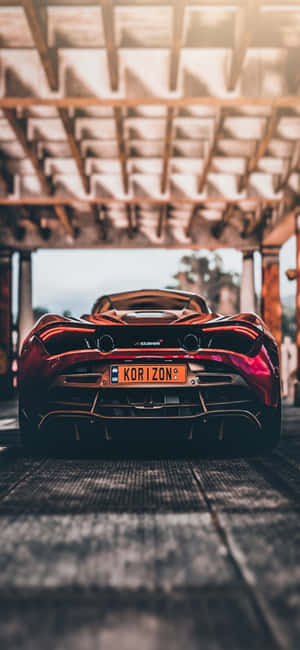 iPhone Xs McLaren 720s 배경 — Honor 500 Smart 배경화면