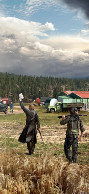 iPhone Xs Far Cry 5 배경화면 — 누비아 에어 배경화면