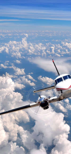 iPhone Xs Microsoft Flight Simulator 배경 — 19.5:9 배경화면