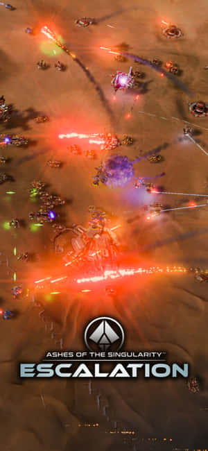 iPhone X Ashes Of The Singularity Escalation 배경화면 — 19.5:9 배경화면