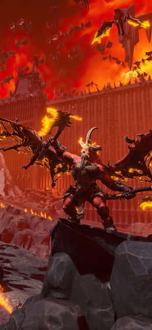 iPhone X Total War Warhammer 배경 — 갤럭시 A 배경화면