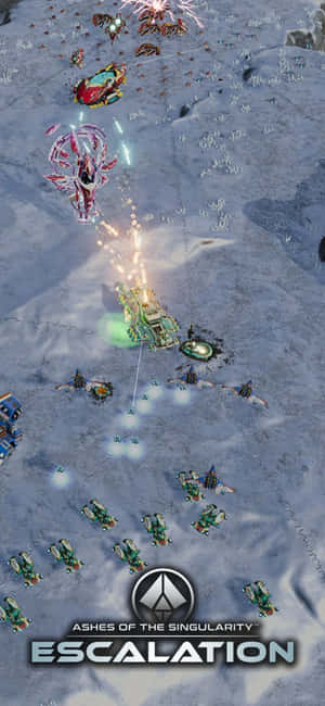 iPhone X Ashes Of The Singularity Escalation 배경 — 원플러스 15T 배경화면