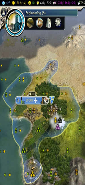 iPhone X Civilization V 배경 — 샤오미 17T 배경화면