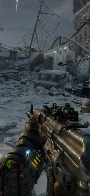 iPhone X Metro Exodus 배경화면 — 아이폰 13 배경화면