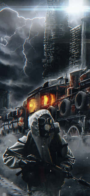 iPhone X Metro Exodus 배경화면 — 아이폰 15 플러스 배경화면