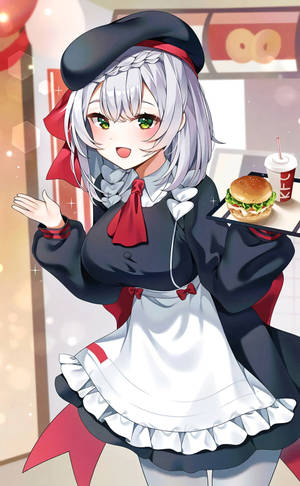 KFC 노엘 팬아트 배경화면 — Redmi Pad 2 9.7 배경화면