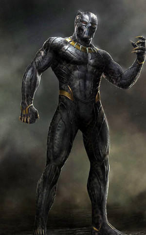 Killmonger Digital Illustration wallpaper — Redmi Pad 2 배경화면