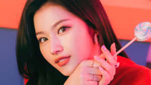 K팝 센세이션 트와이스, 화려한 화보 속에서 빛나다. — 트와이스 배경화면