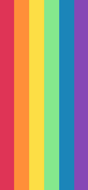 LGBT 무지개 색상 배경화면 — 아이폰 12 프로 배경화면
