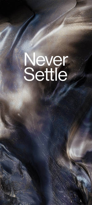 OnePlus Nord Never Settle 떨어지는 대리석 — 픽셀 10 배경화면