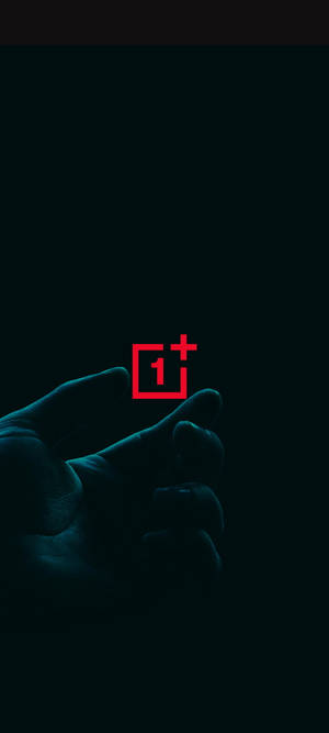 Oneplus Nord 손과 로고 — 픽셀 10 배경화면
