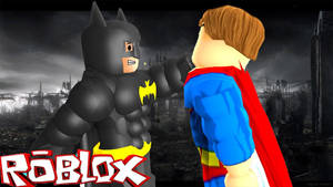 Roblox 배트맨과 슈퍼맨 포스터 배경화면