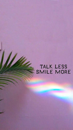 Talk less 감성 문구 배경화면