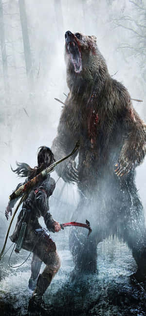 iPhone Xs Max Rise of the Tomb Raider 배경화면 — 아이폰 11 프로 배경화면