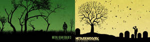 Ultra-wide picture of Metal Gear Solid 3 and 4 wallpaper — 3840x1080 배경화면