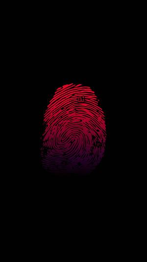 Oneplus Red Thumbprint 배경화면