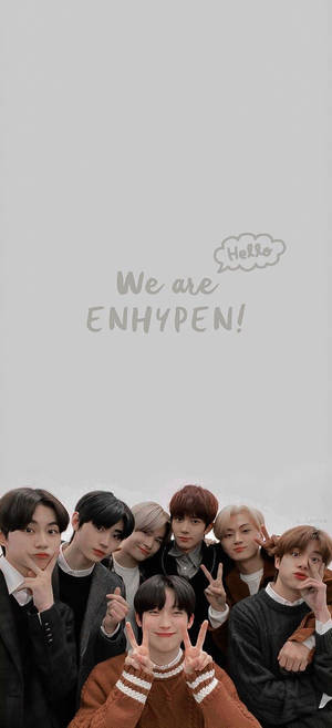 We Are Enhypen Aesthetic — 아이폰 13 미니 배경화면
