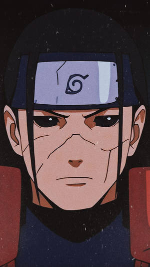 柱间手机特写肖像 — 애니메이션 아이폰 배경화면