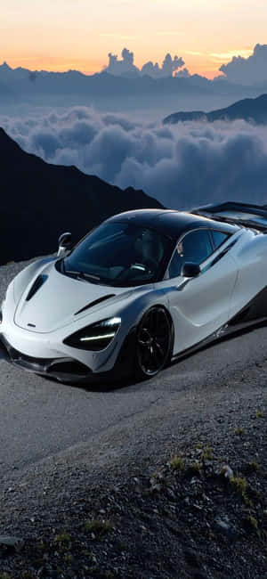 iPhone XS McLaren 720s 배경화면 — 리얼미 배경화면