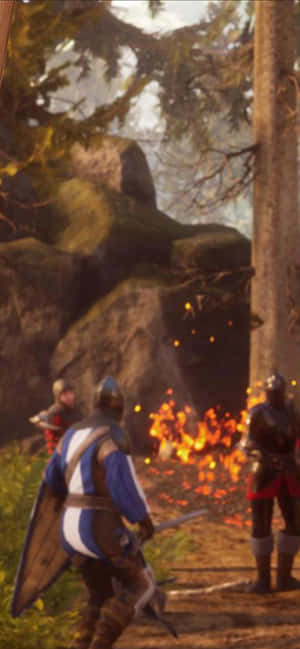 iPhone Xs Max Mordhau 배경화면 — 갤럭시 A35 배경화면