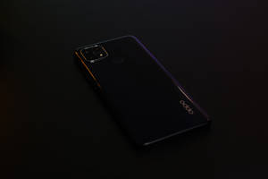 검은색 Oppo 스마트폰