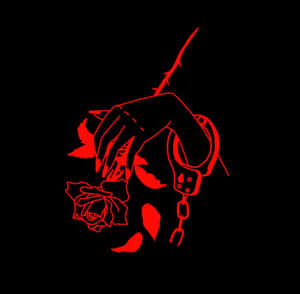 블랙과 레드 감성 — 레드 감성 배경화면