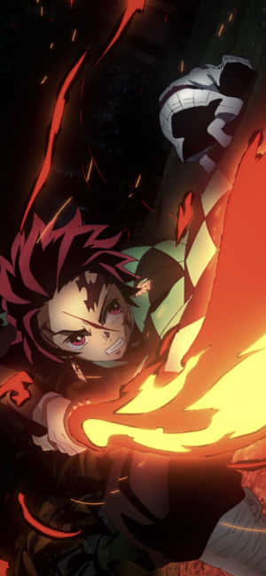 Demon Slayer Iphone 11 — Vivo V70 Lite 4G 배경화면