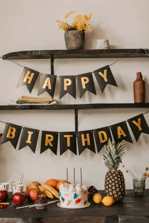 생일 축하 사진 — 샤오미 패드 8 프로 배경화면