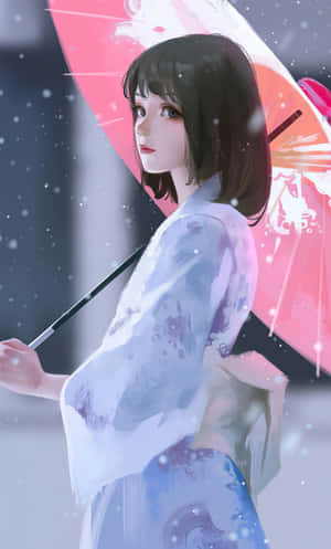 10대 소녀 사진 — 갤럭시 탭 A 배경화면