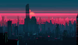 네온 시티 배경화면