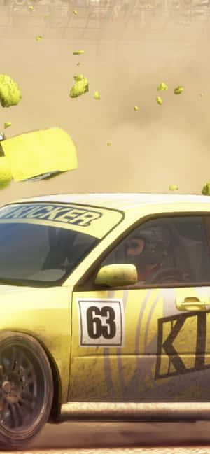iPhone Xs Max Dirt 3 배경 — 갤럭시 M 배경화면